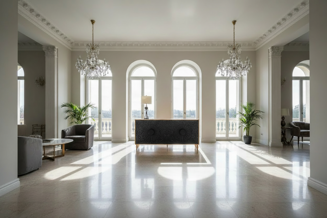 雕花餐边柜大气远景宣传图-高清版