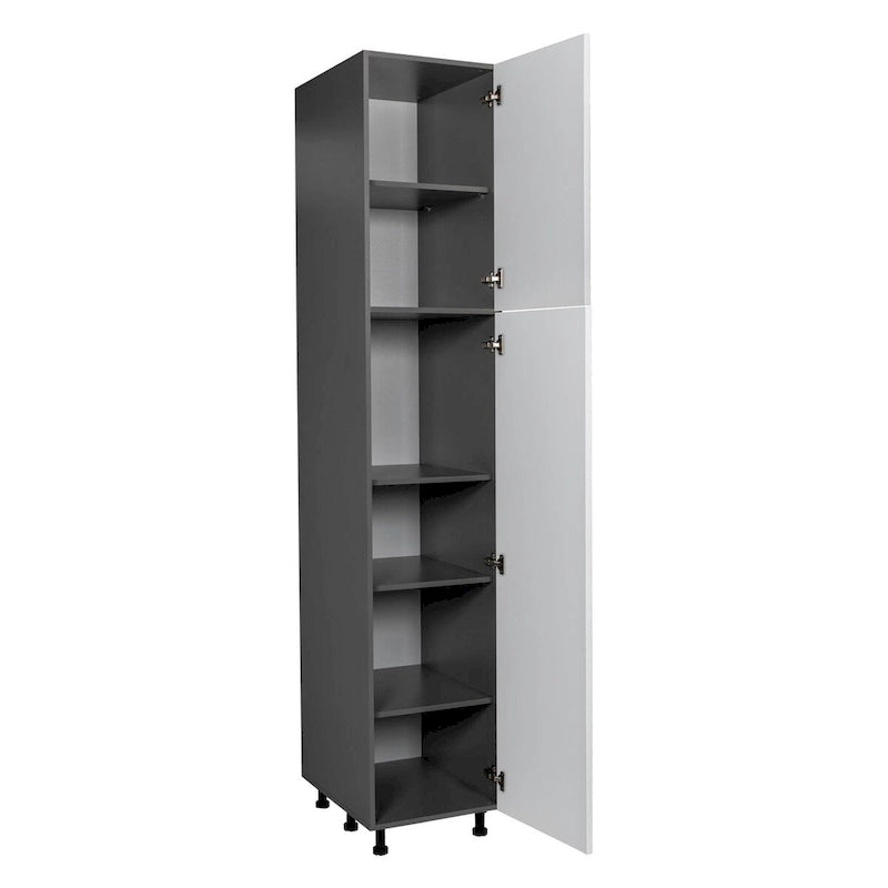 18 x 96 Utility Cabinet-Double Door-Grey - 18 x 96 x 23 3/8