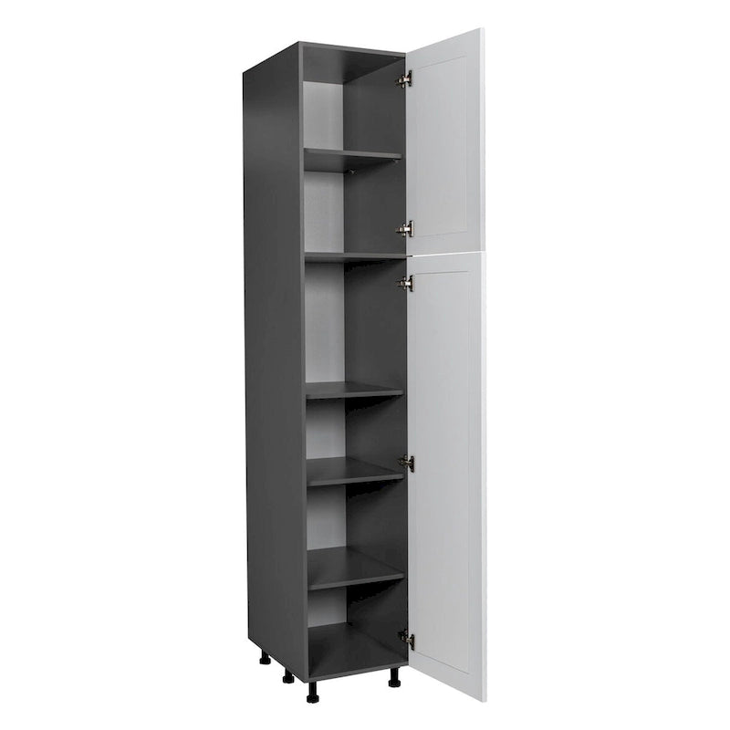 18 x 96 Utility Cabinet-Double Door-Grey - 18 x 96 x 23 3/8