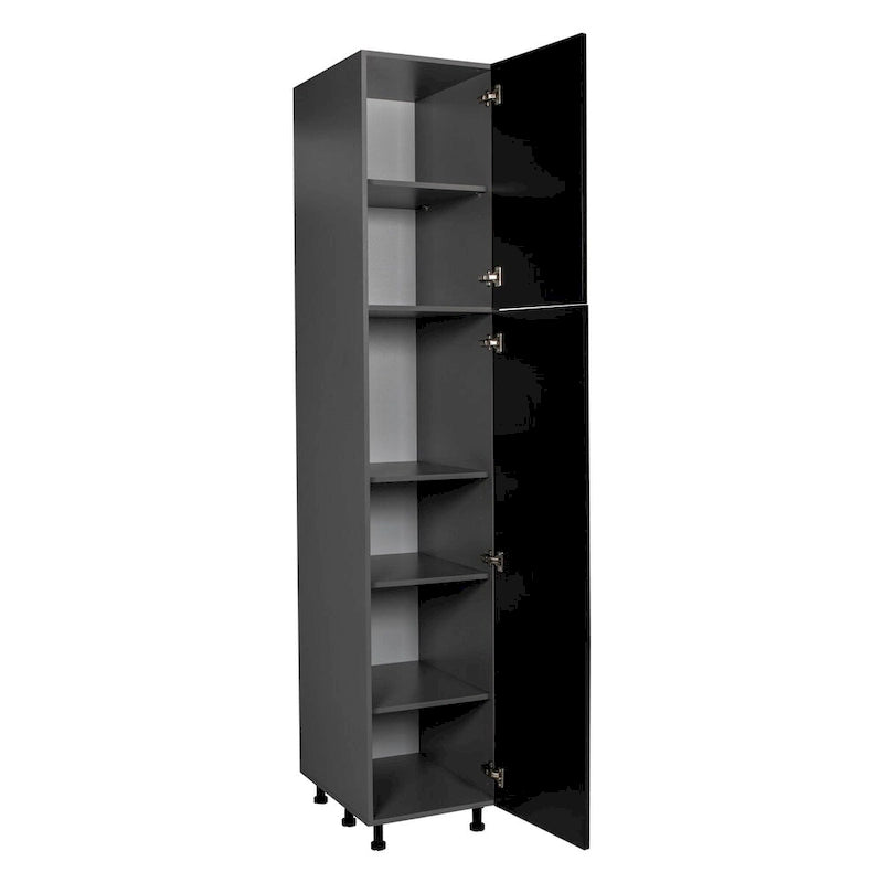 18 x 96 Utility Cabinet-Double Door-Grey - 18 x 96 x 23 3/8